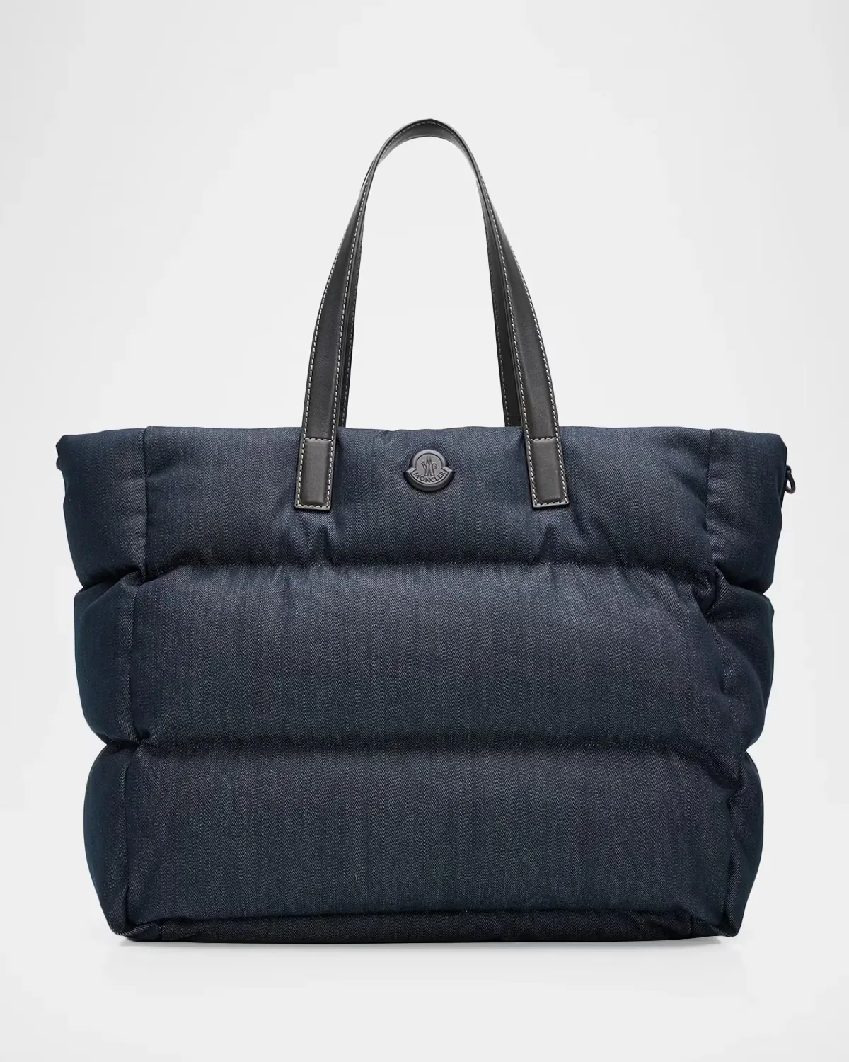 Caradoc Quilted Denim Tote Bag by Moncler