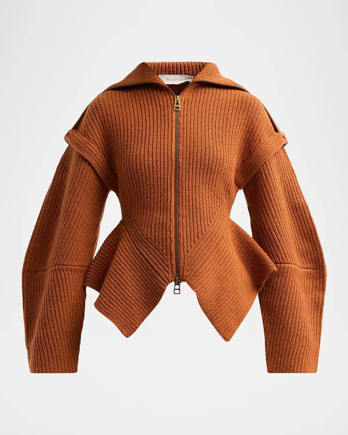 Valiant Utility Wool-Blend Cardigan by Zimmermann