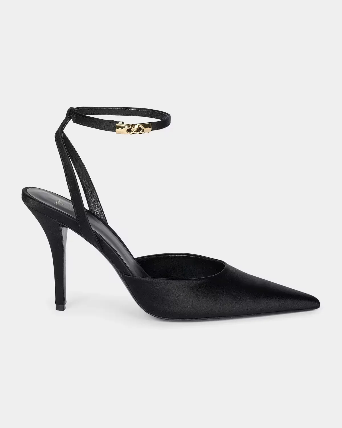 95MM Silk-Blend Satin Pumps by Balmain
