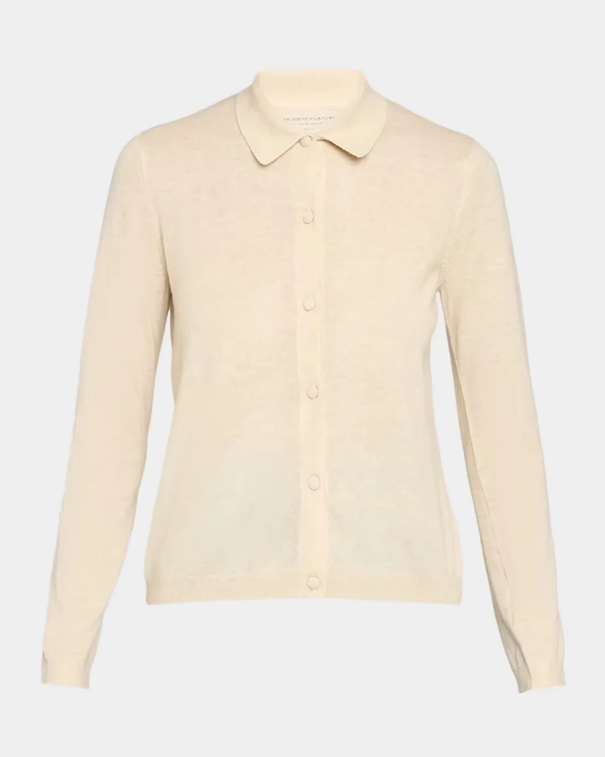 Extra-Fine Cashmere Cardigan by Majestic