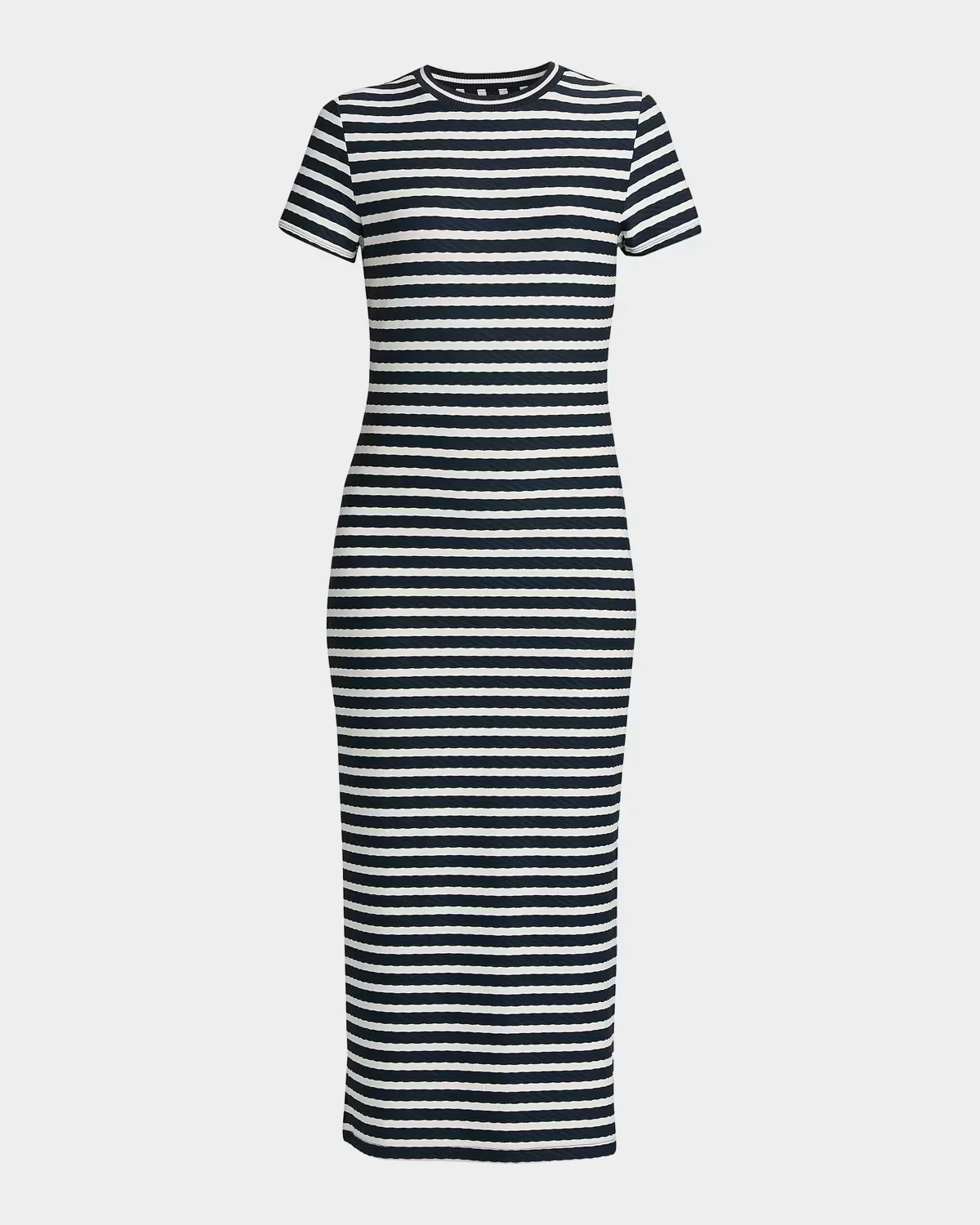 Skye Striped T-Shirt Midi-Dress by Ramy Brook