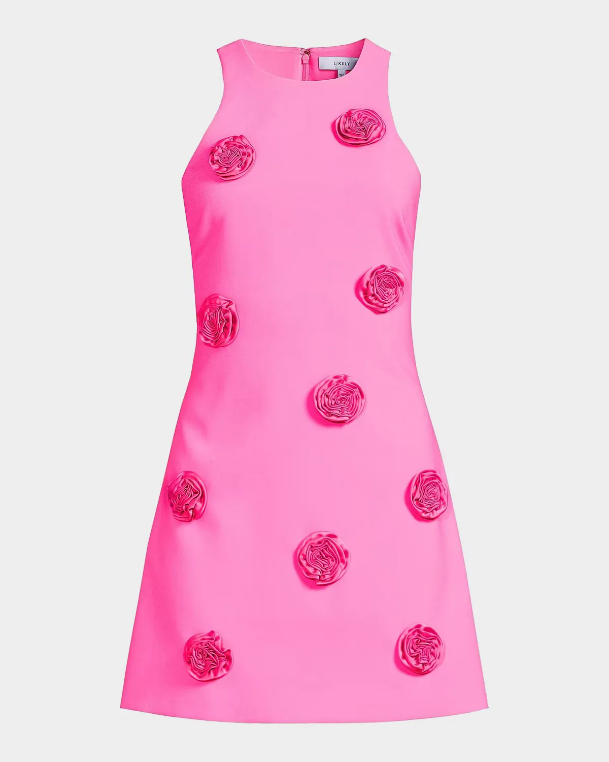Denny Rosette A-Line Mini Dress by LIKELY