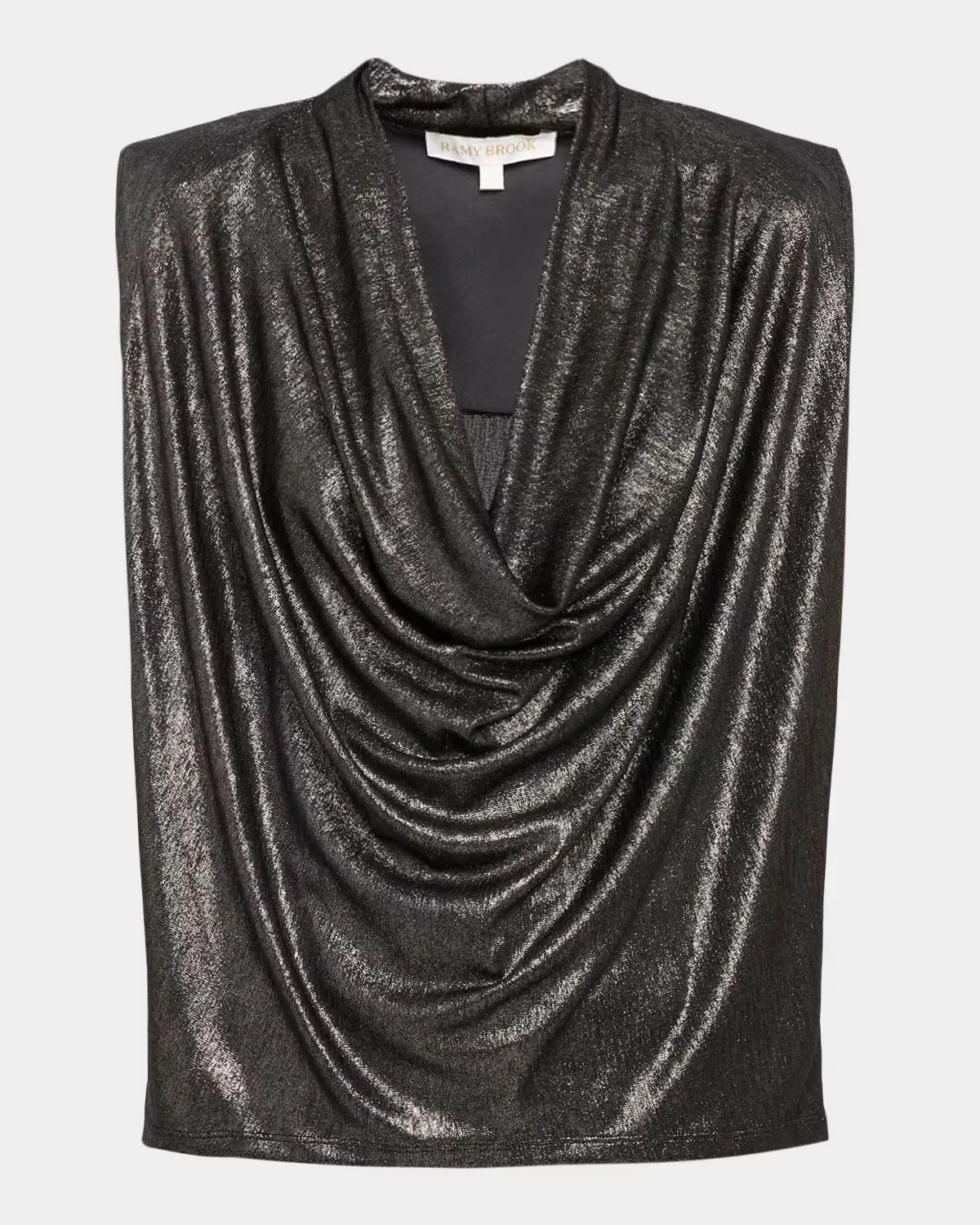 Camila Draped Sleeveless Top by Ramy Brook