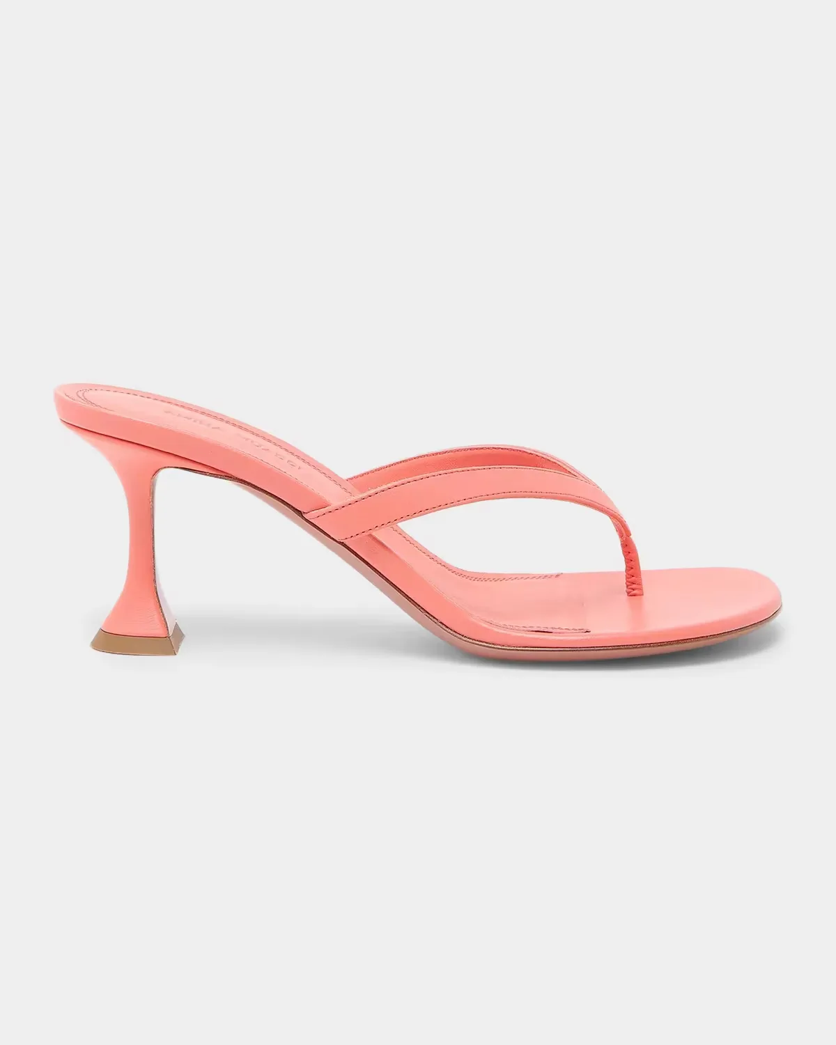 Juliette 70MM Leather Trumpet Heel Sandals
