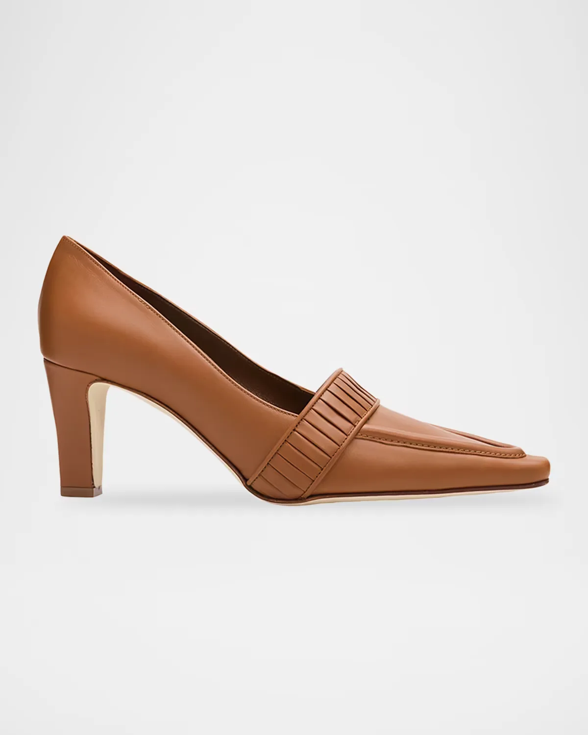 85mm Mindita Leather Pumps by Manolo Blahnik