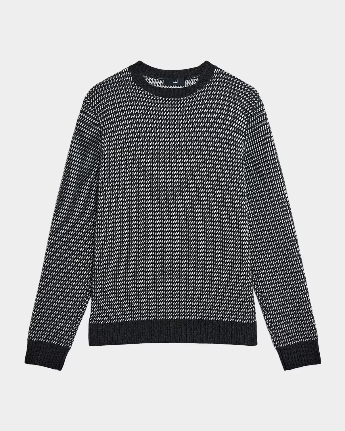 Cashmere 7GG Two-Tone Crewneck Sweater by dunhill