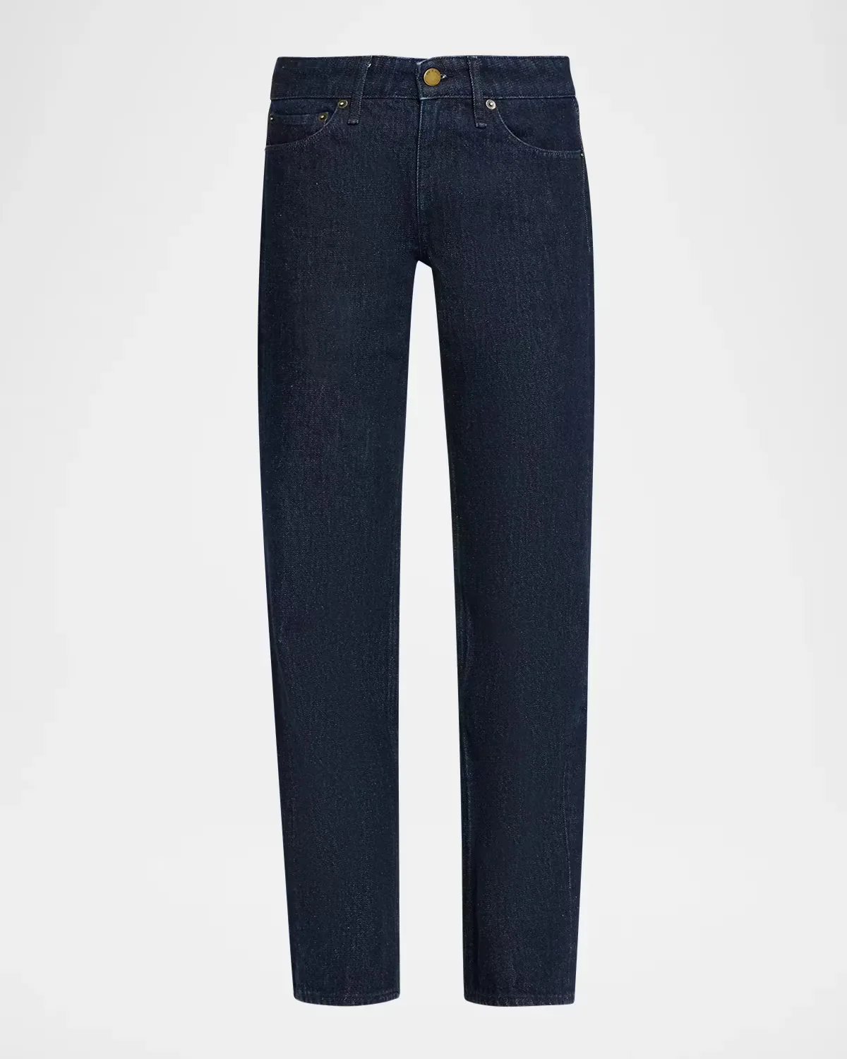 Harlow Low-Rise Straight-Leg Jeans