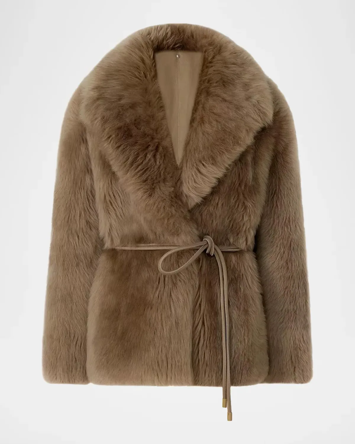 Ali Oversized Shearling Coat by Mackage