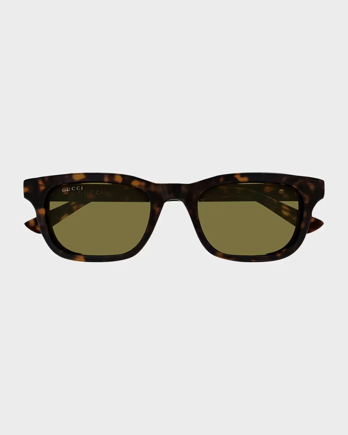 Logo Plaque Nylon Rectangle Sunglasses