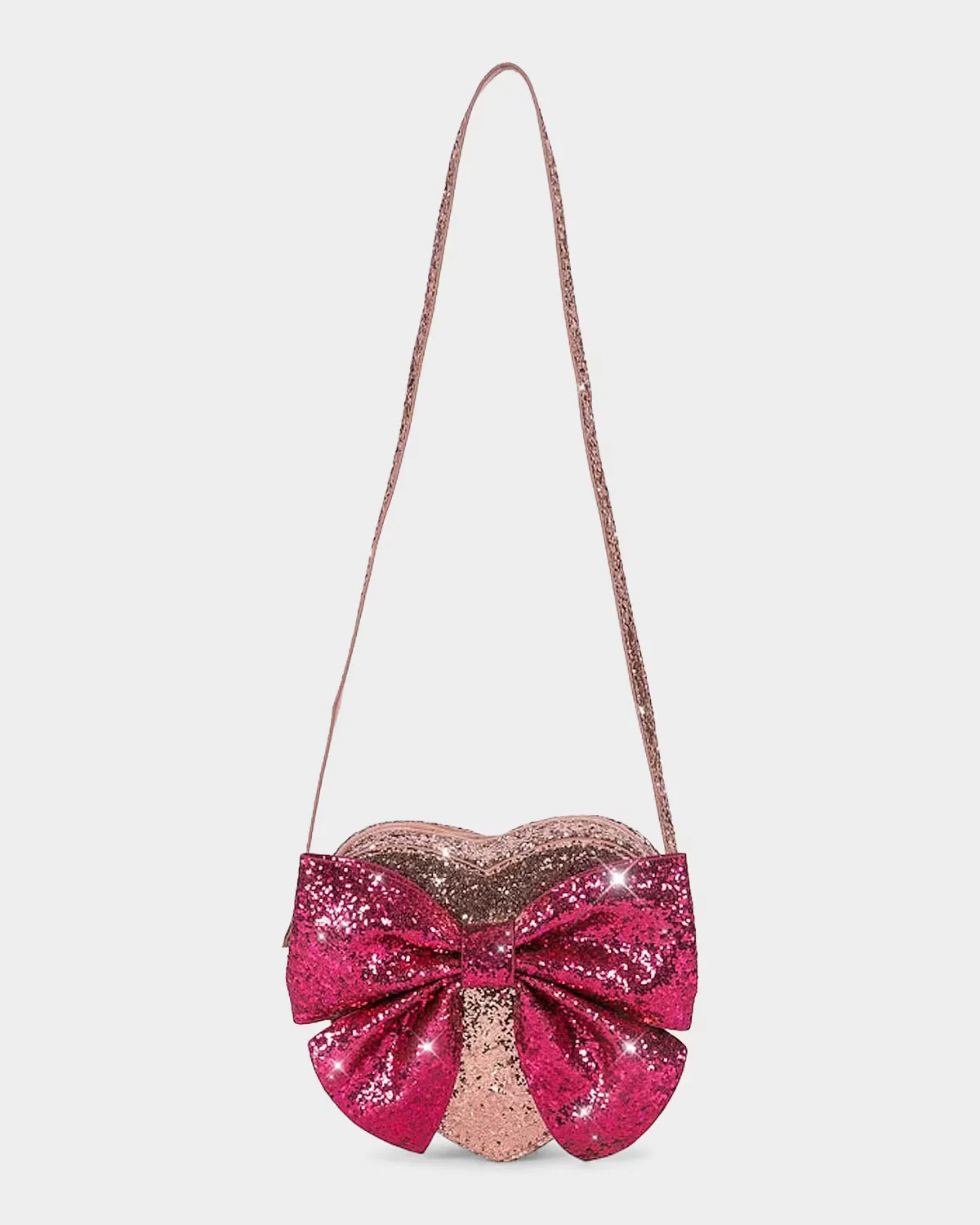 Glittery Heart Crossbody Bag by Konges Slojd