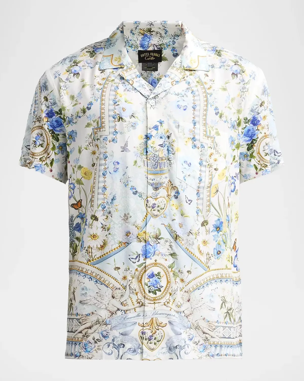 Printed Camp Shirt by Camilla