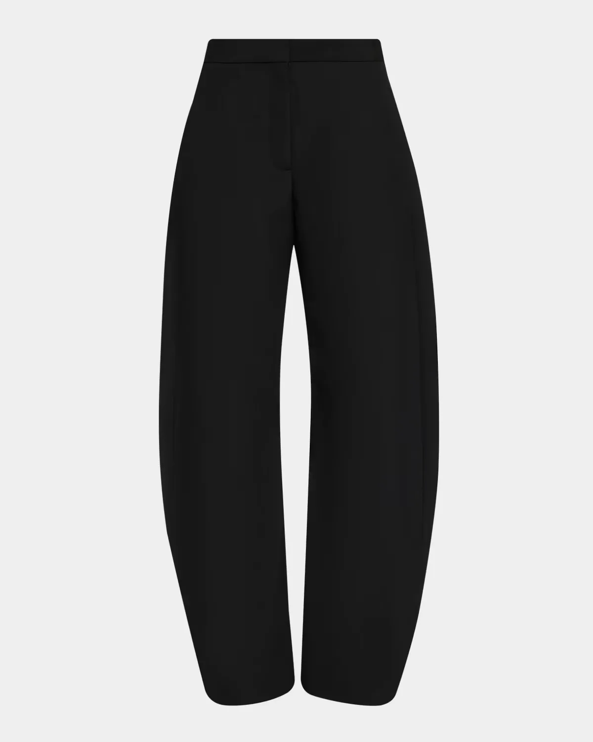 Lightweight Wool Barrel-Leg Pants by ALAA