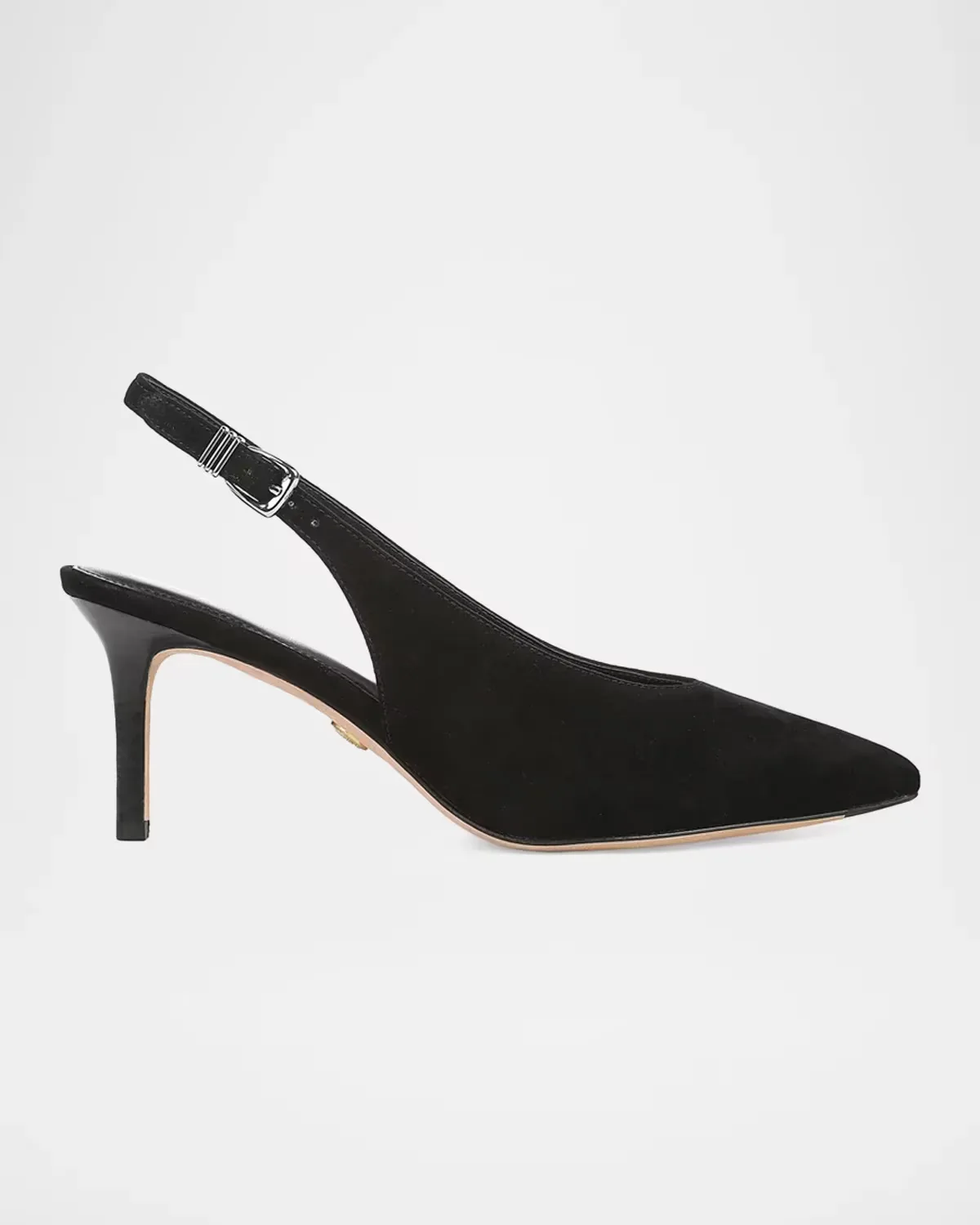 70mm Luciana Suede Slingback Pumps by Veronica Beard