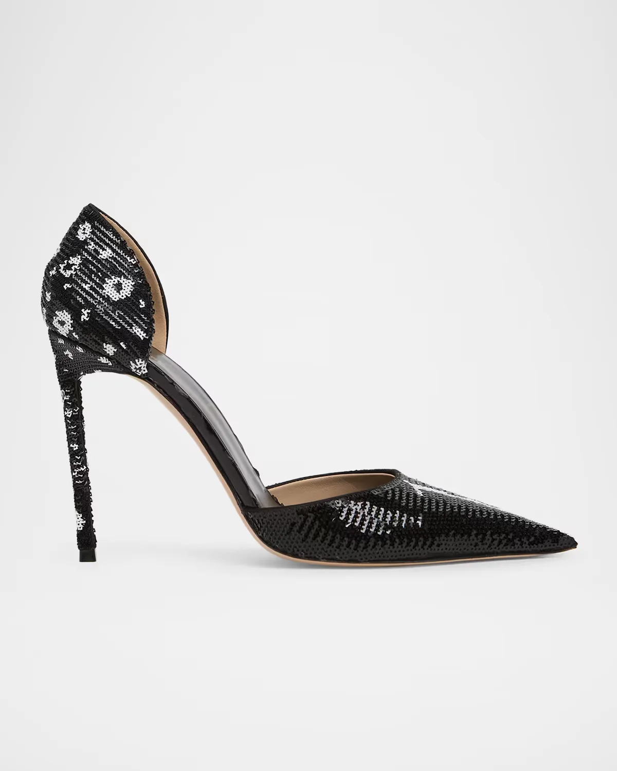 105mm Vertigo Sequined D'orsay Pumps by Tom Ford