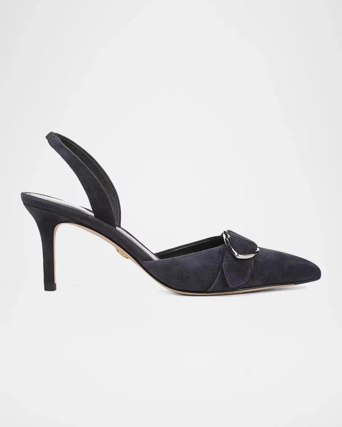 Loralyn Suede Slingback Pumps by Veronica Beard