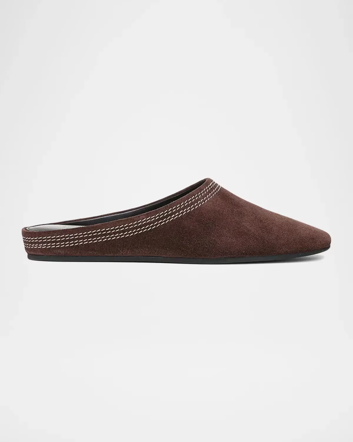 Narcisa Suede Mules by Veronica Beard