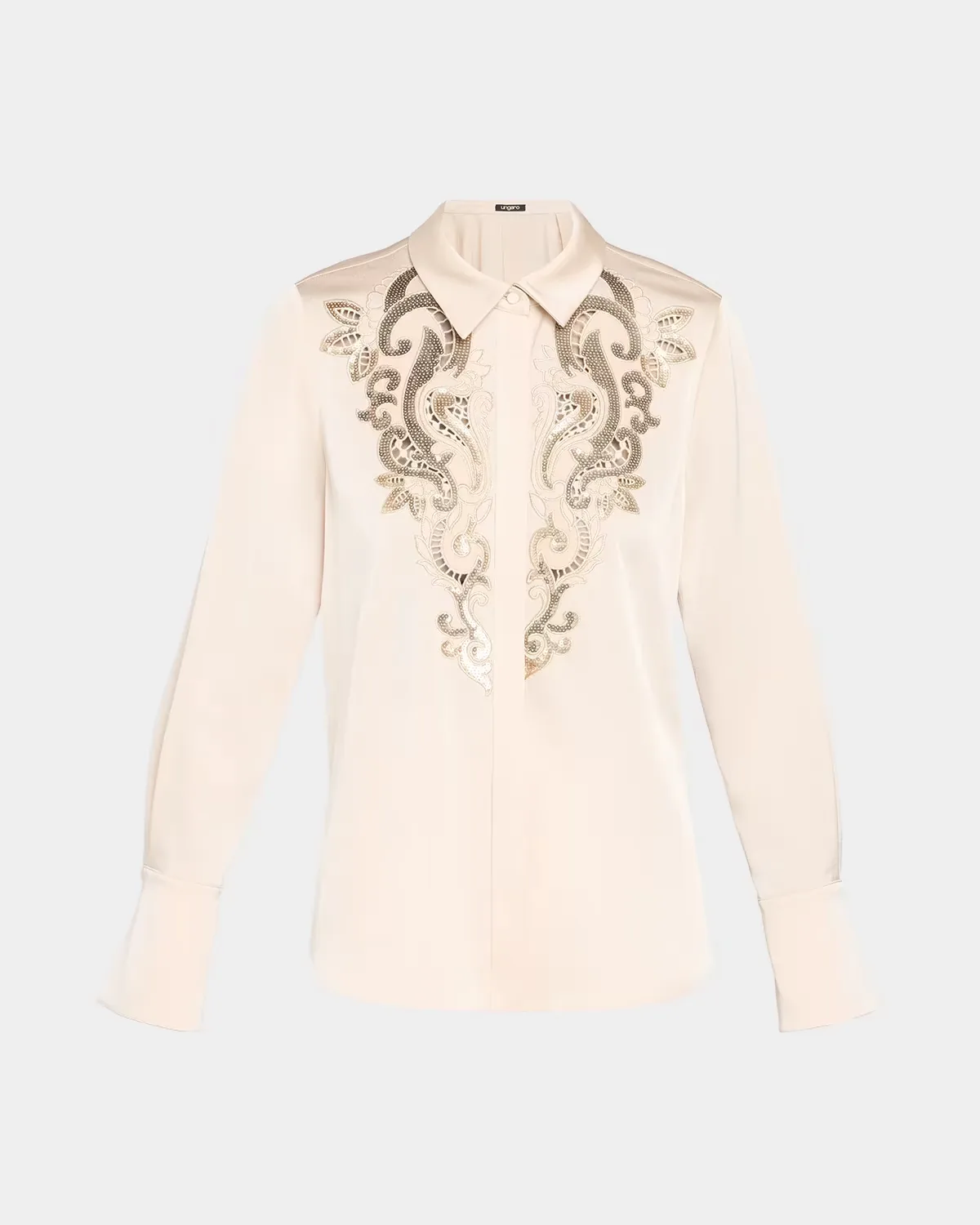 Adele Sequin-Embroidered Blouse by Ungaro