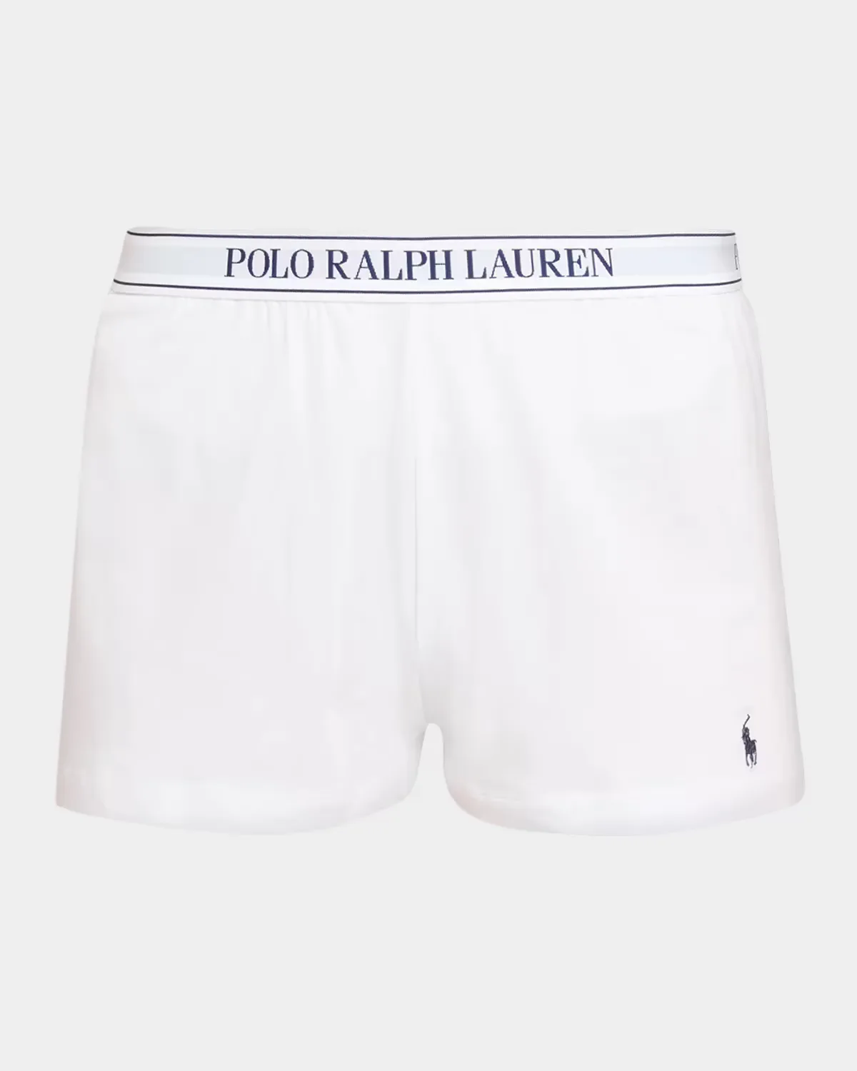 Logo Cotton-Blend Sleep Shorts by Polo Ralph Lauren