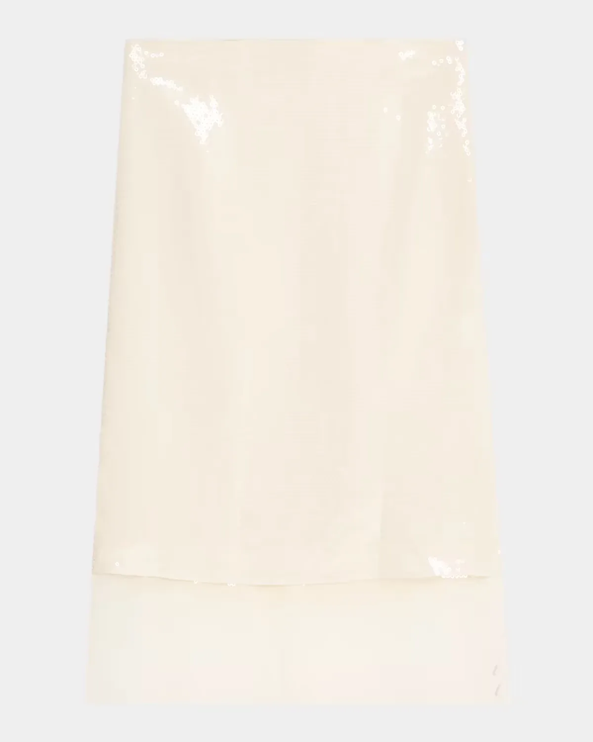 The Sequin Silk Midi Skirt by FRAME