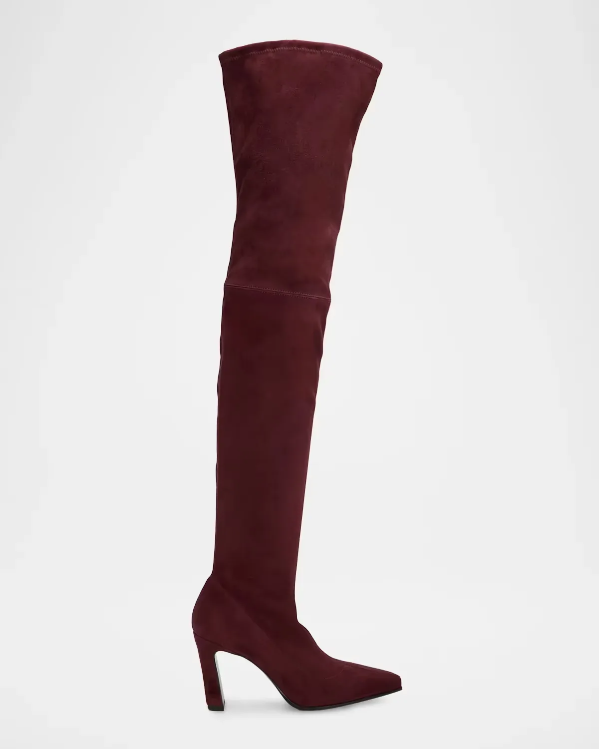 85mm Ultrastassi Suede Over-the-Knee Boots by Stuart Weitzman