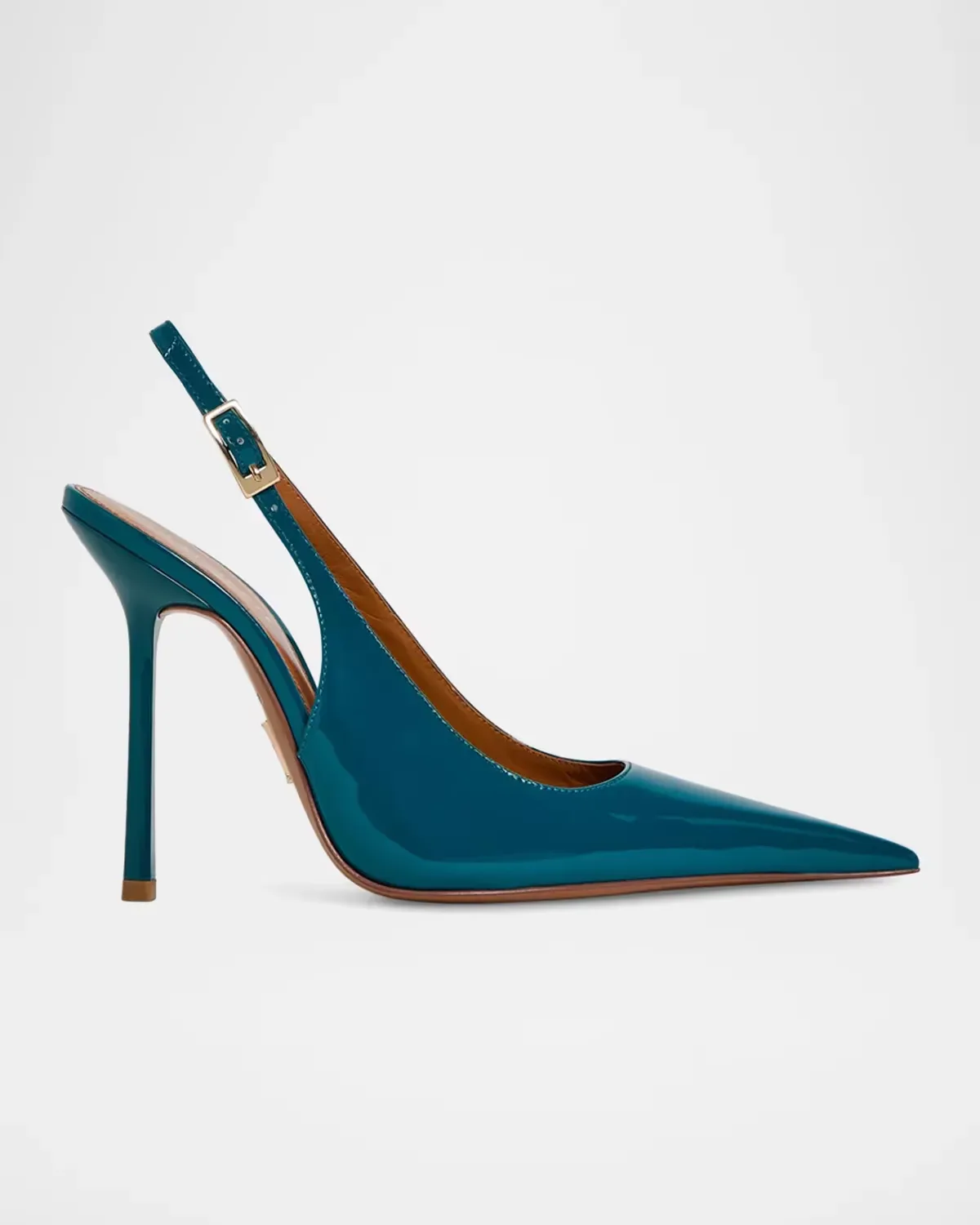 Carrie 110MM Patent Leather Slingback Pumps