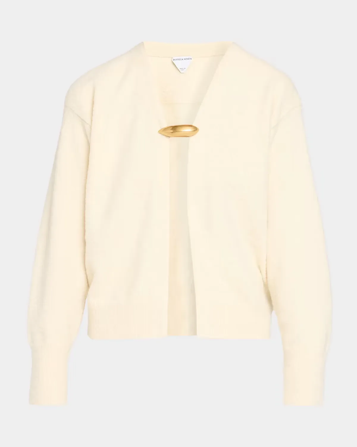 Cashmere-Silk Boucle Knit Cardigan by Bottega Veneta