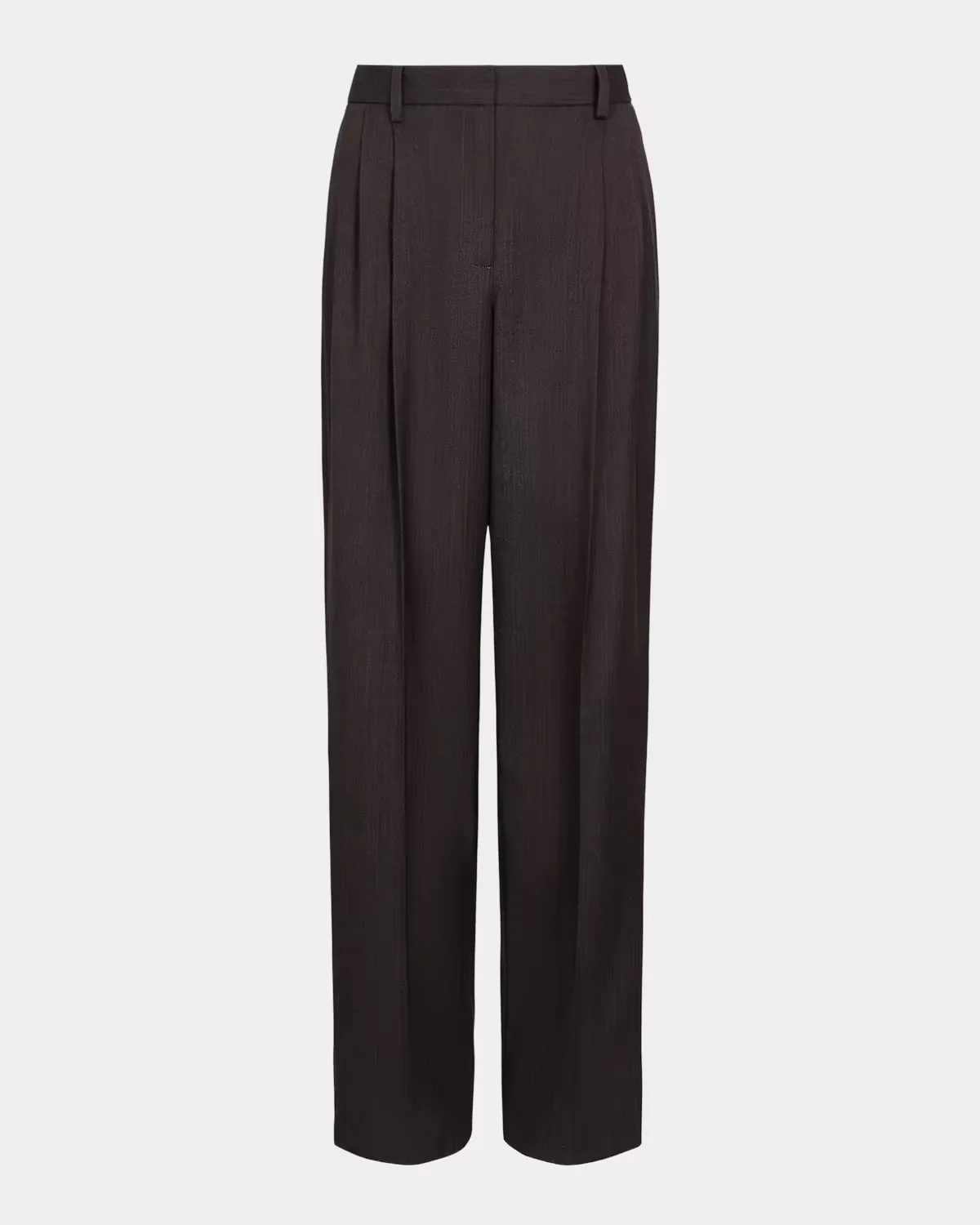 Ivy Pants in Micro Herringbone Wool Suiting by TWP