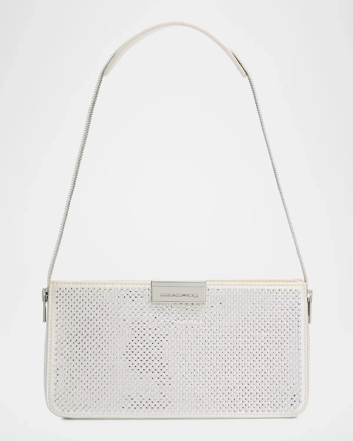 Siren Crystal Satin Pochette by Alexander Wang
