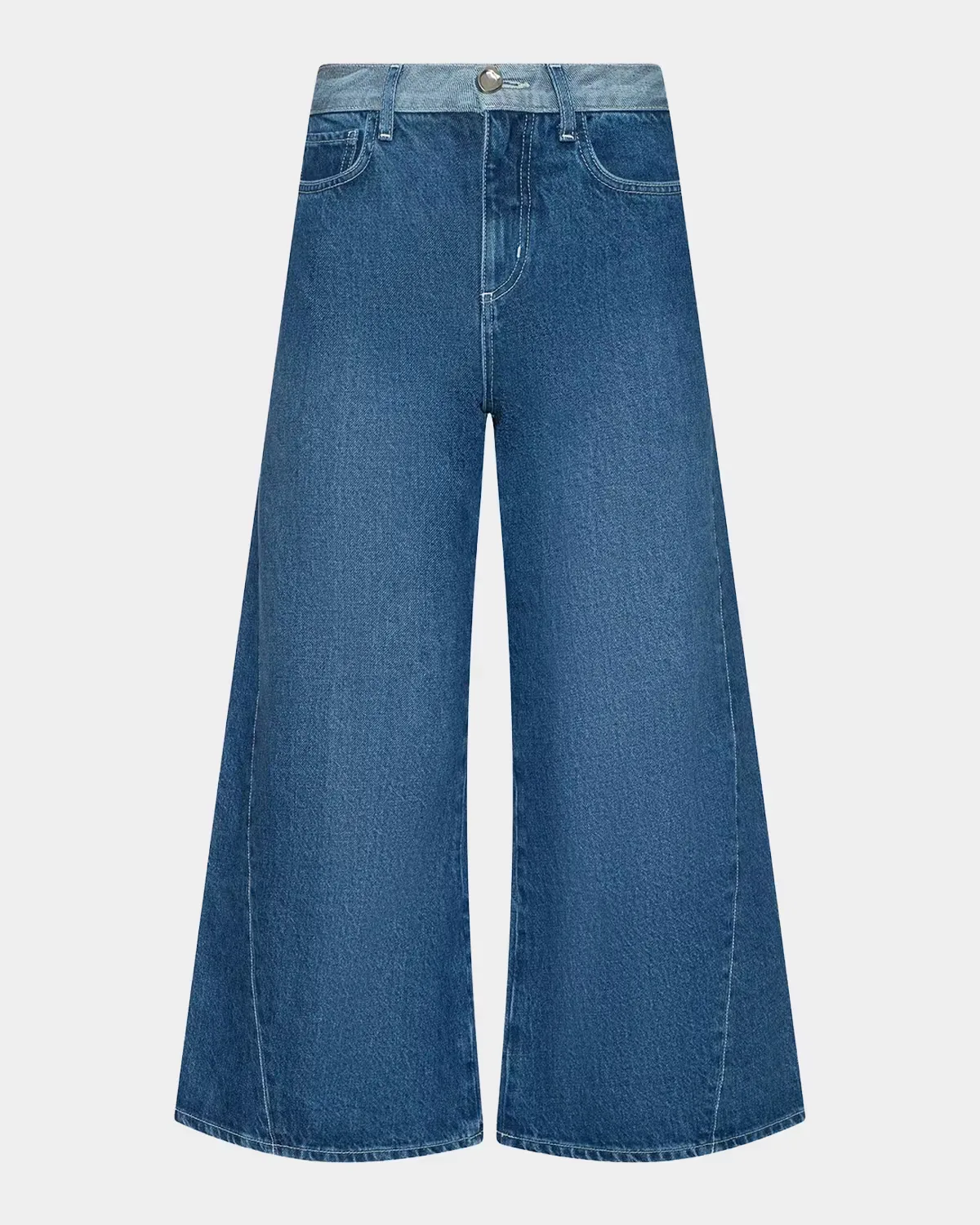 Bronte High-Rise Cropped Wide-Leg Jeans