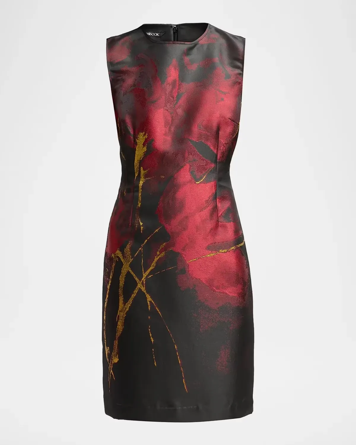 Abstract-Print Dress by Misook