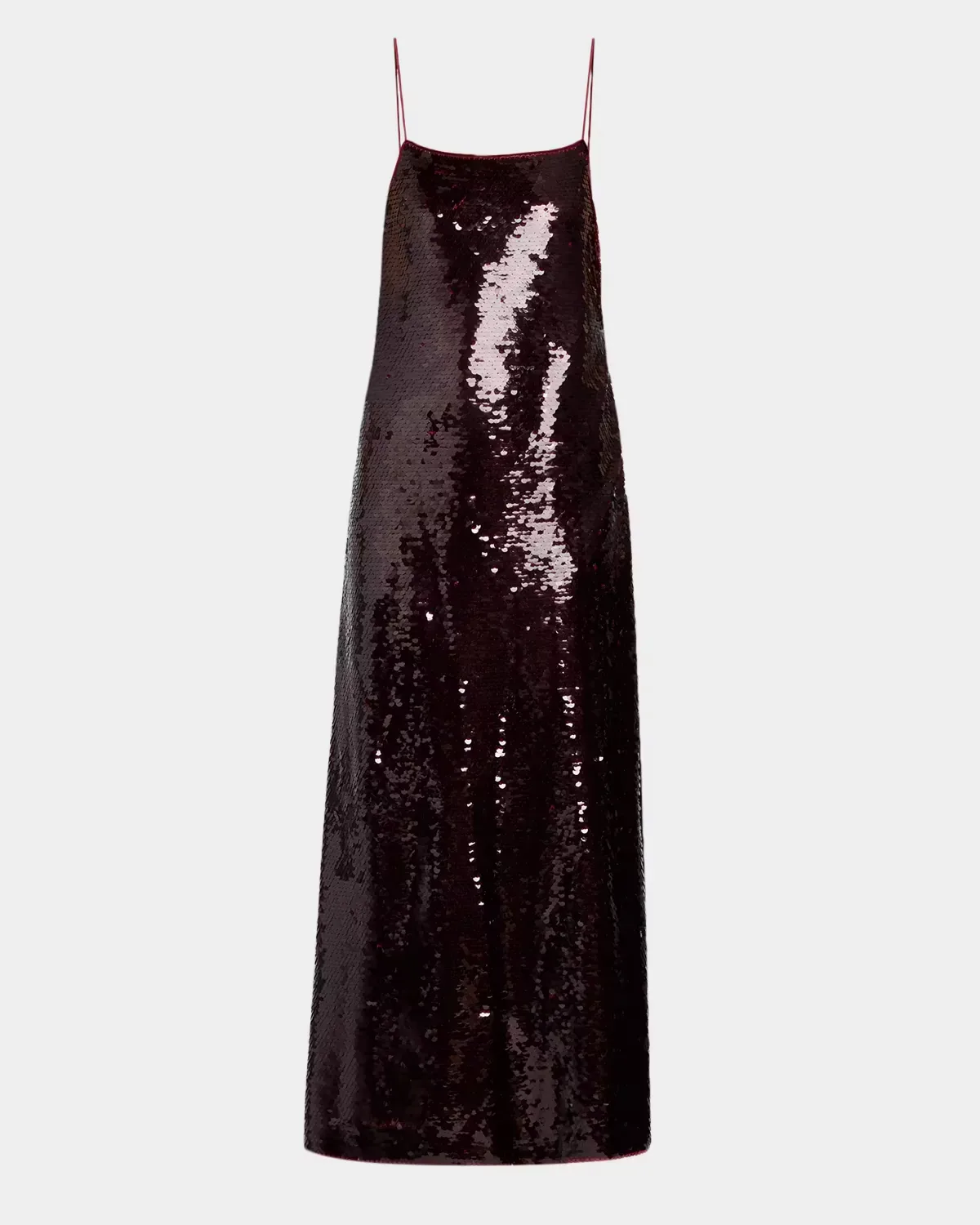 Sequined Maxi Slip Dress by Alberta Ferretti