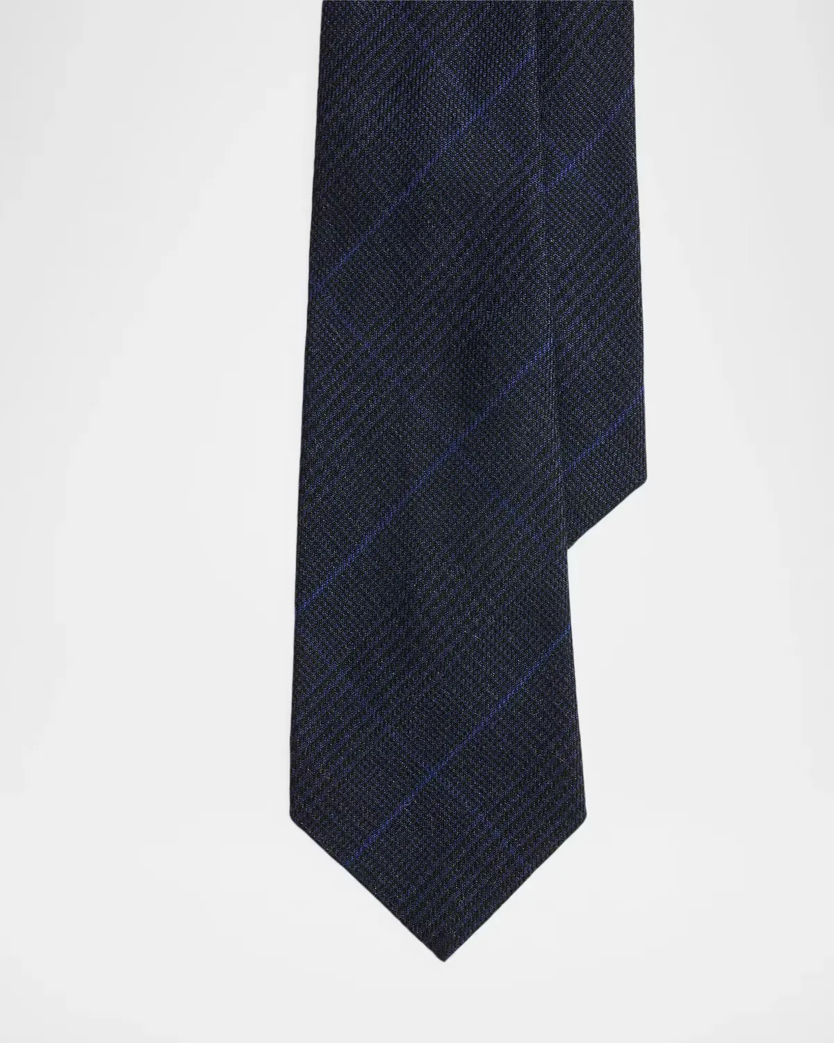 Glen Plaid Cashmere Tie by Ralph Lauren