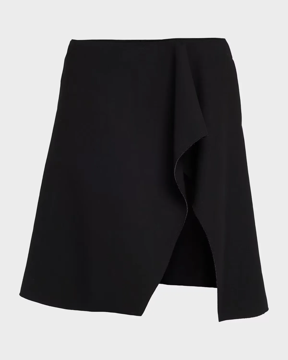 Short Slit Scuba Skirt by Totême