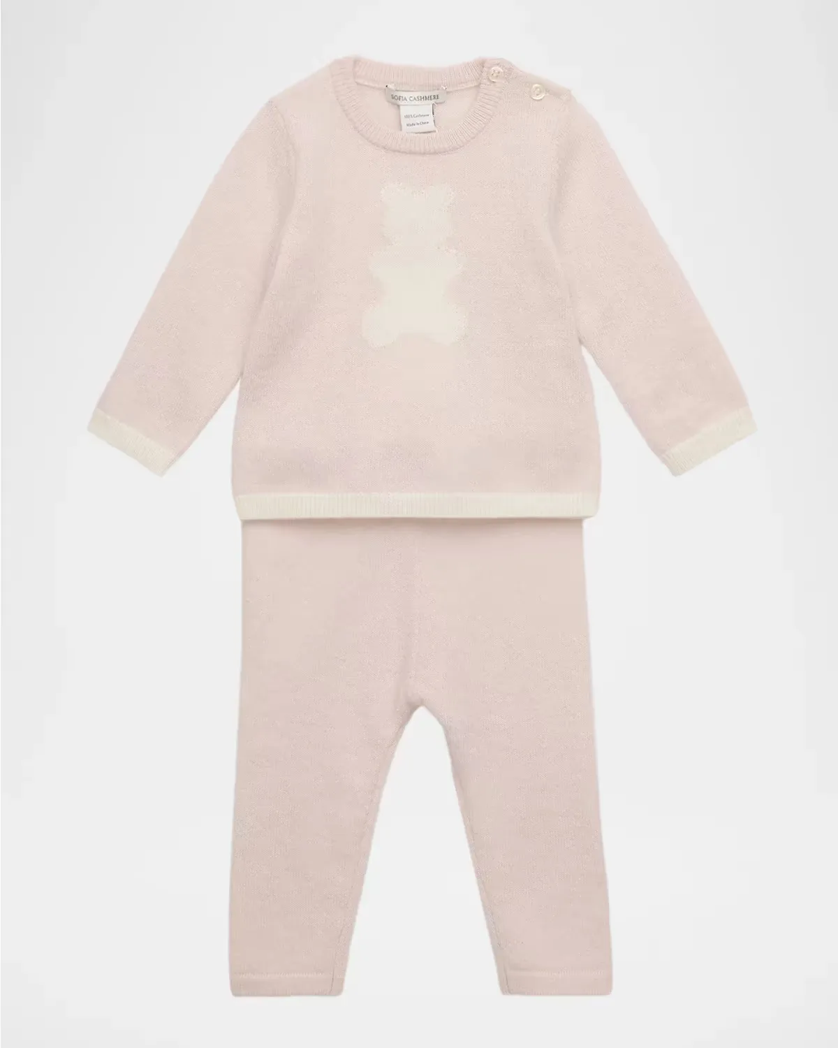 Cashmere T-Shirt & Pant Set by Sofia Cashmere