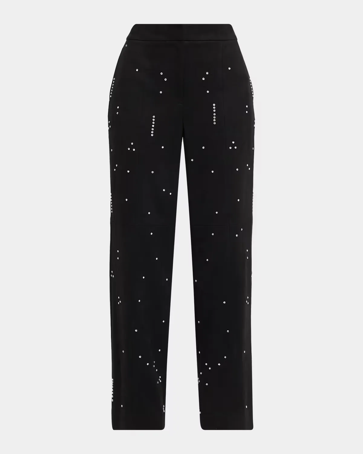 The Amara Rhinestone Straight-Leg Pants by Elie Tahari