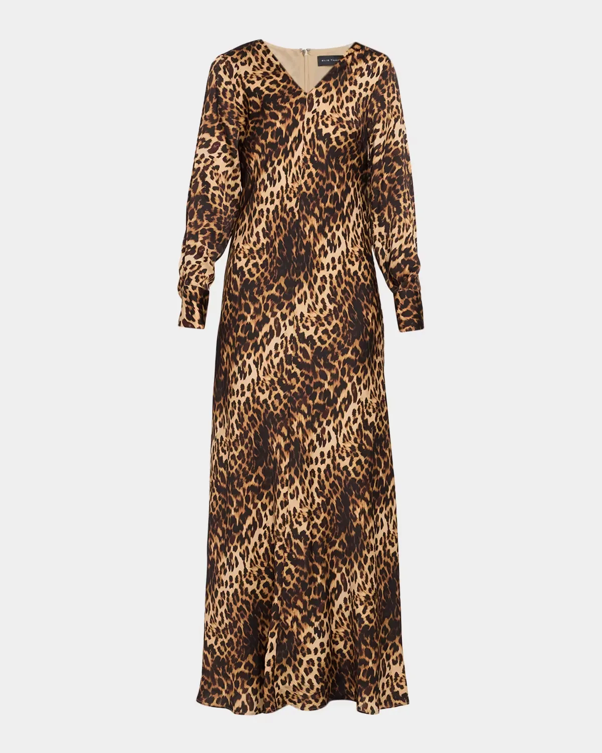 Lauren Leopard Print Silk-Blend Dress