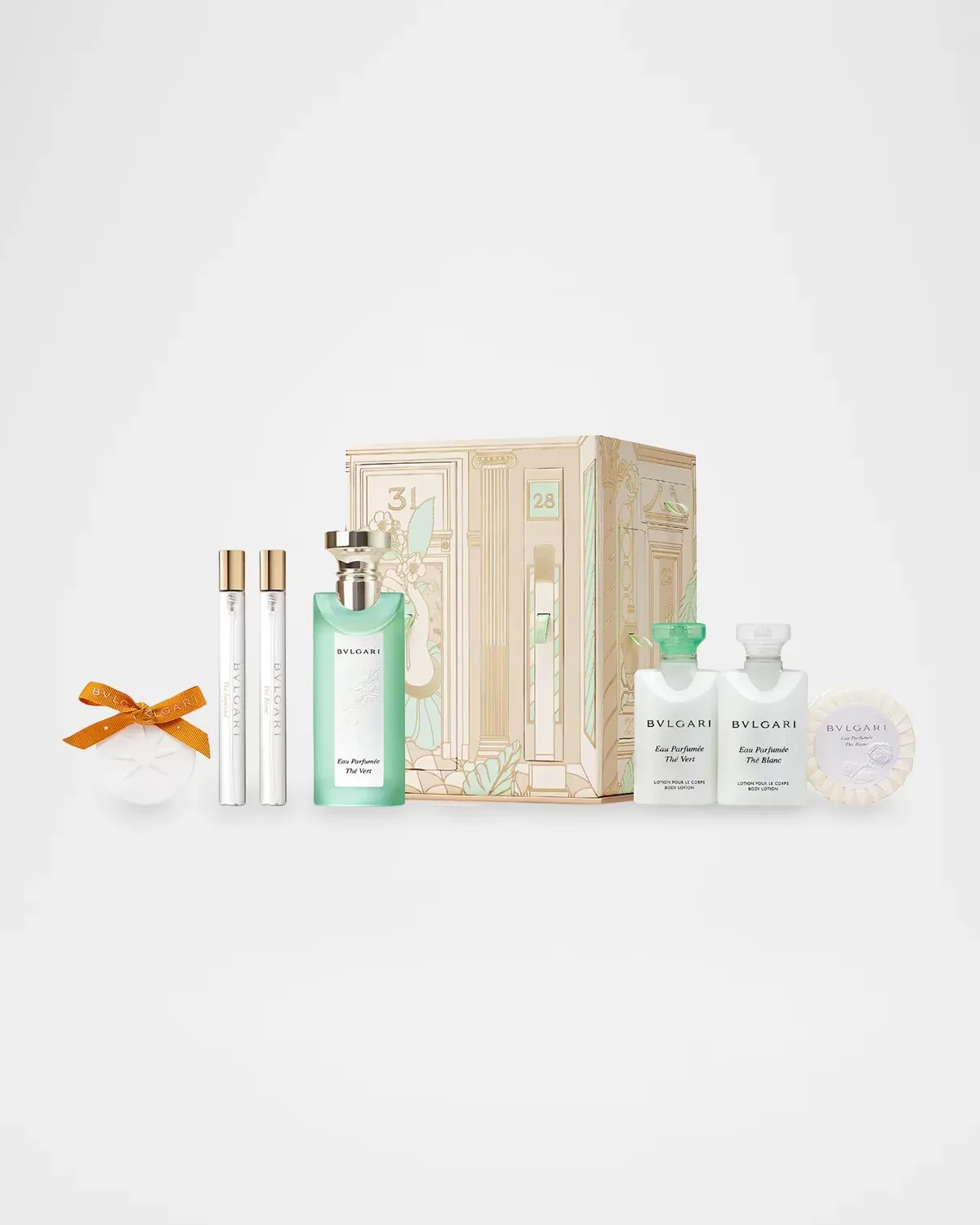 Eau Parfumee Christmas to New Year's 7-Piece Countdown Calendar by BVLGARI
