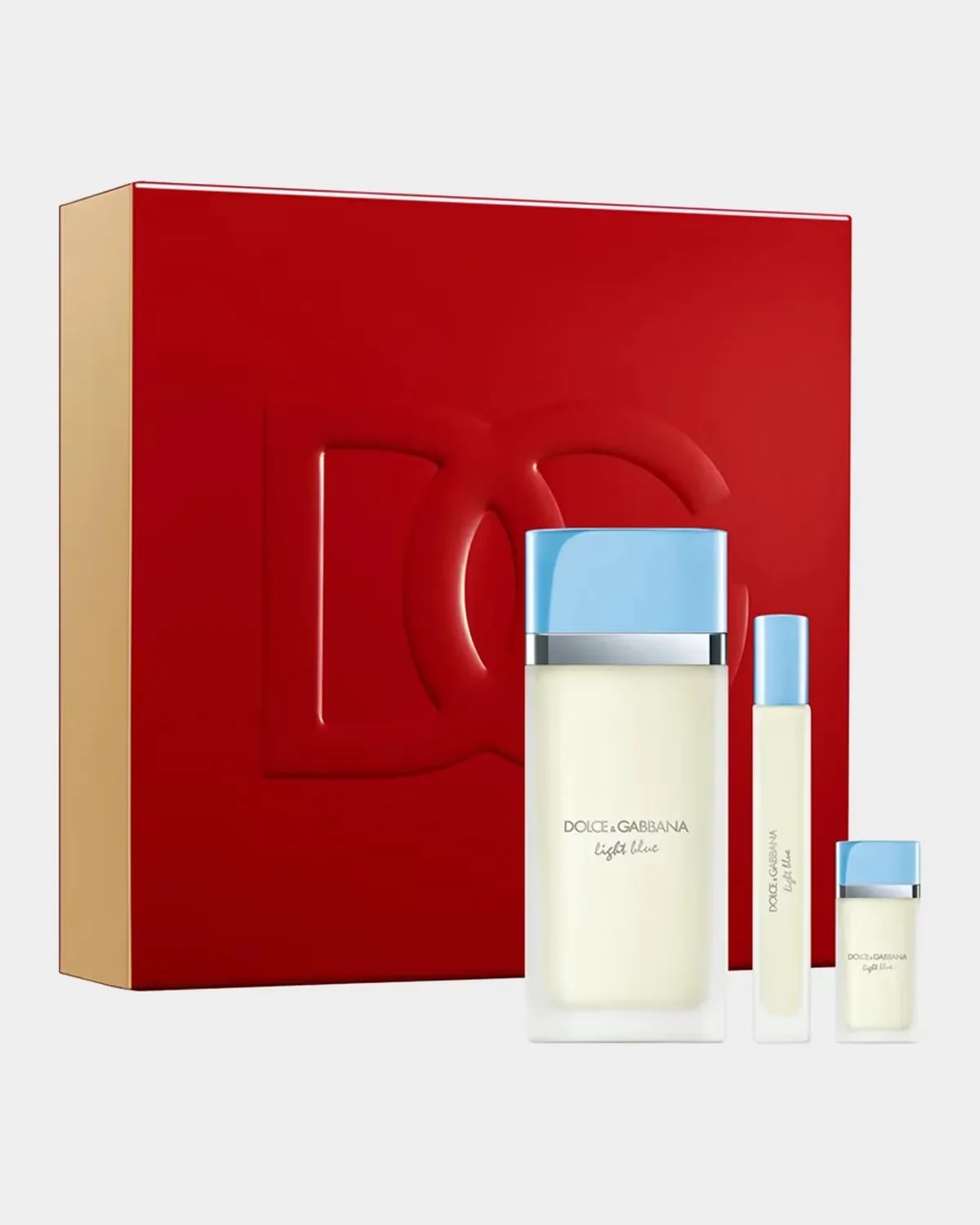 Light Blue Eau De Toilette Trio Gift Set by Dolce & Gabbana