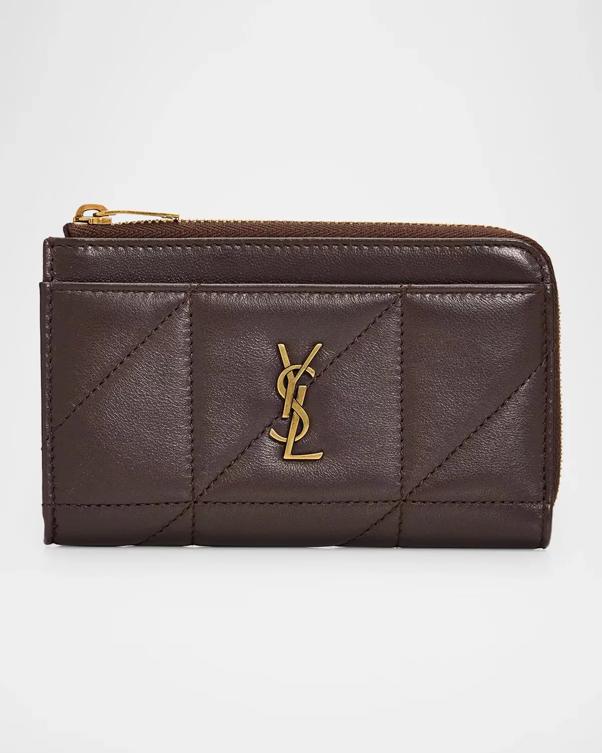 Jamie Quilted Leather Card Case