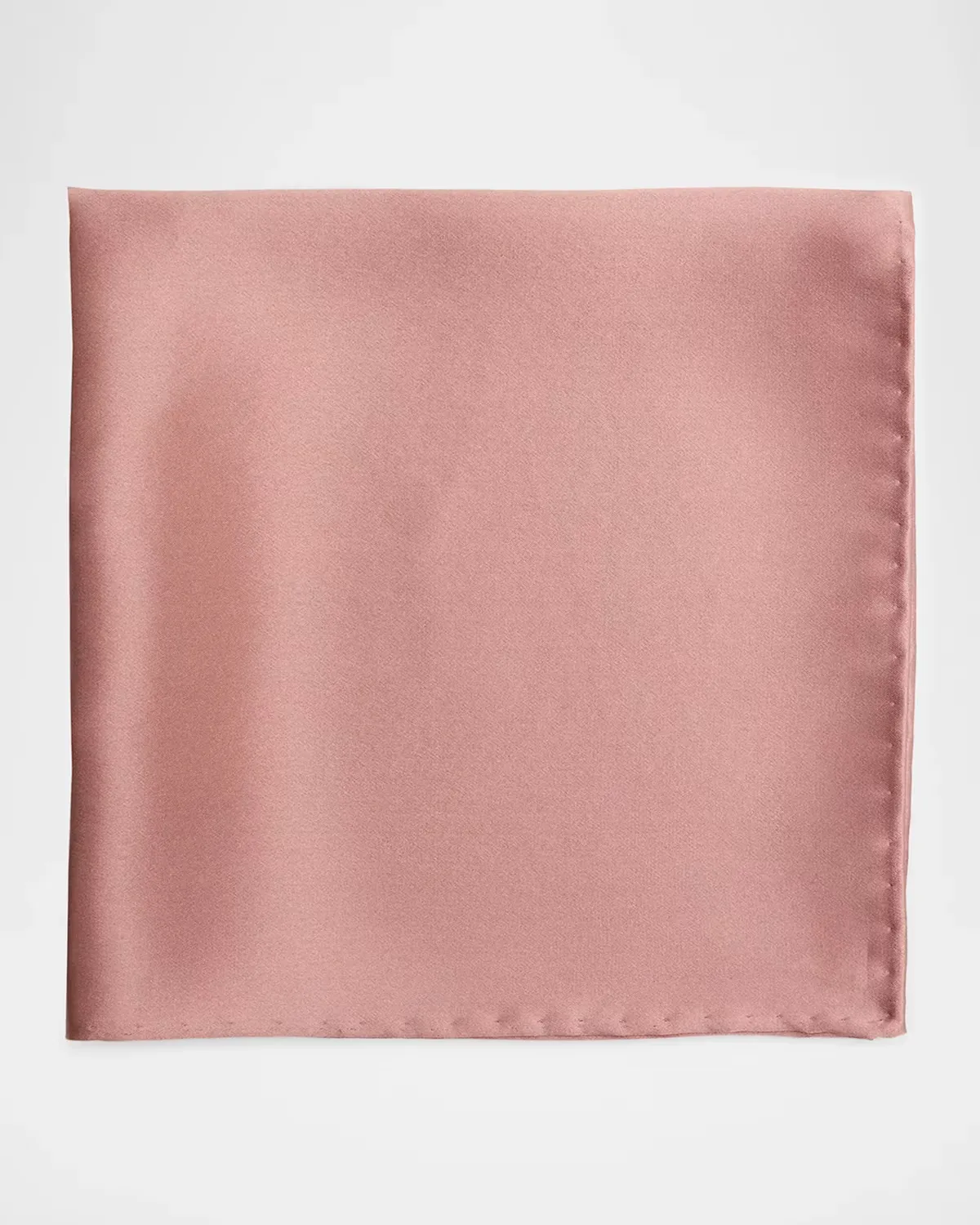 Solid Silk Pocket Square by Stefano Ricci