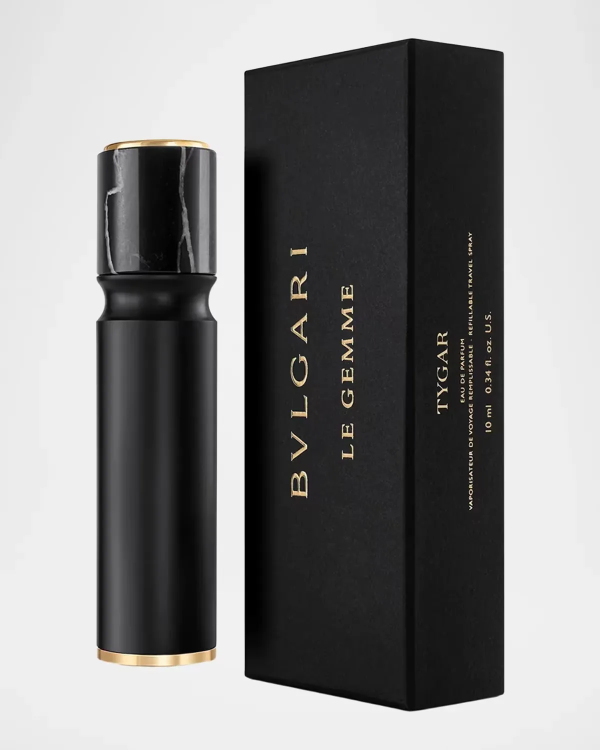 Le Gemme Tygar Eau De Parfum Travel Spray, 0.34 oz by BVLGARI