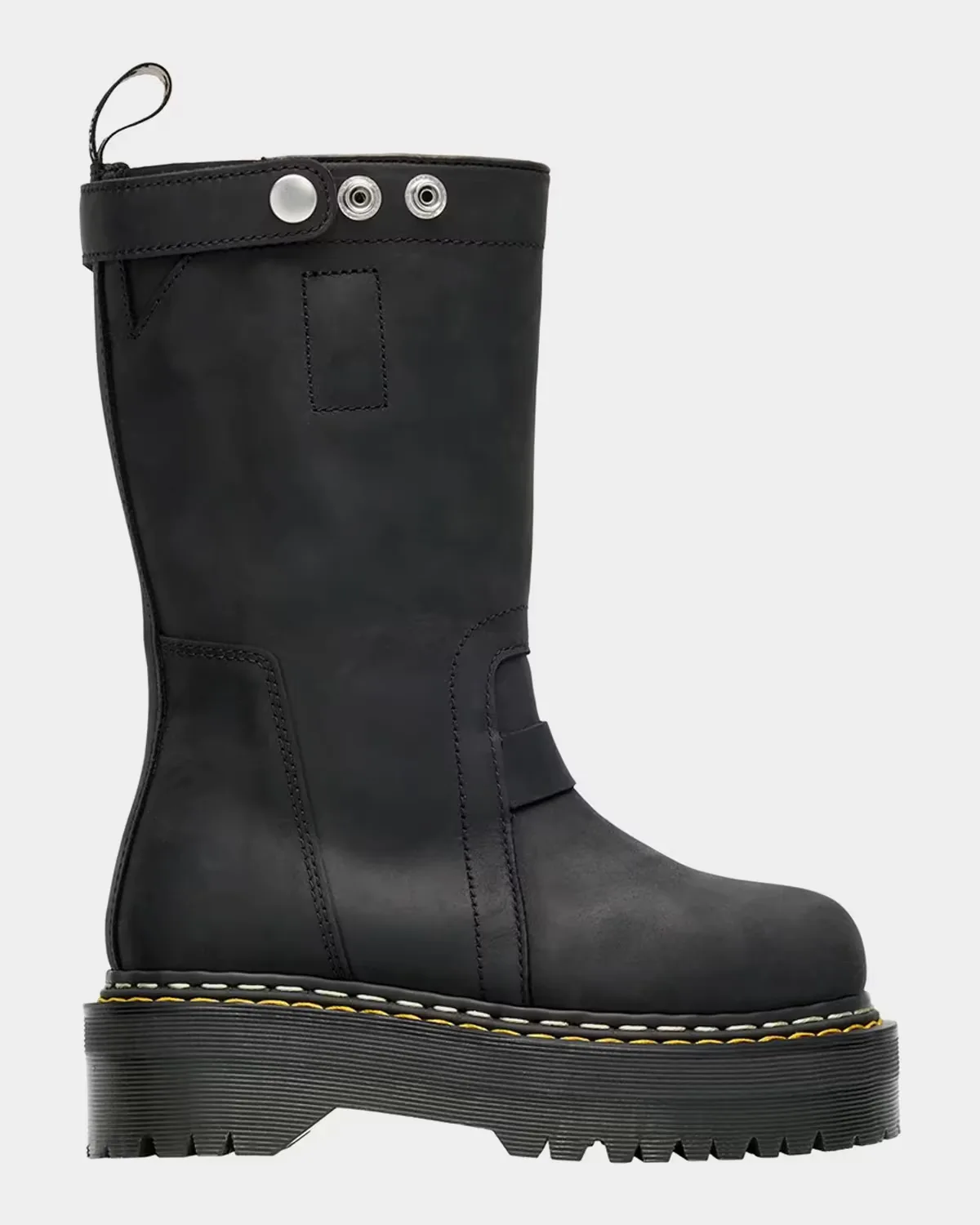 Dr. Martens Quad Sole Pull-On Leather Boots by Dr. Martens
