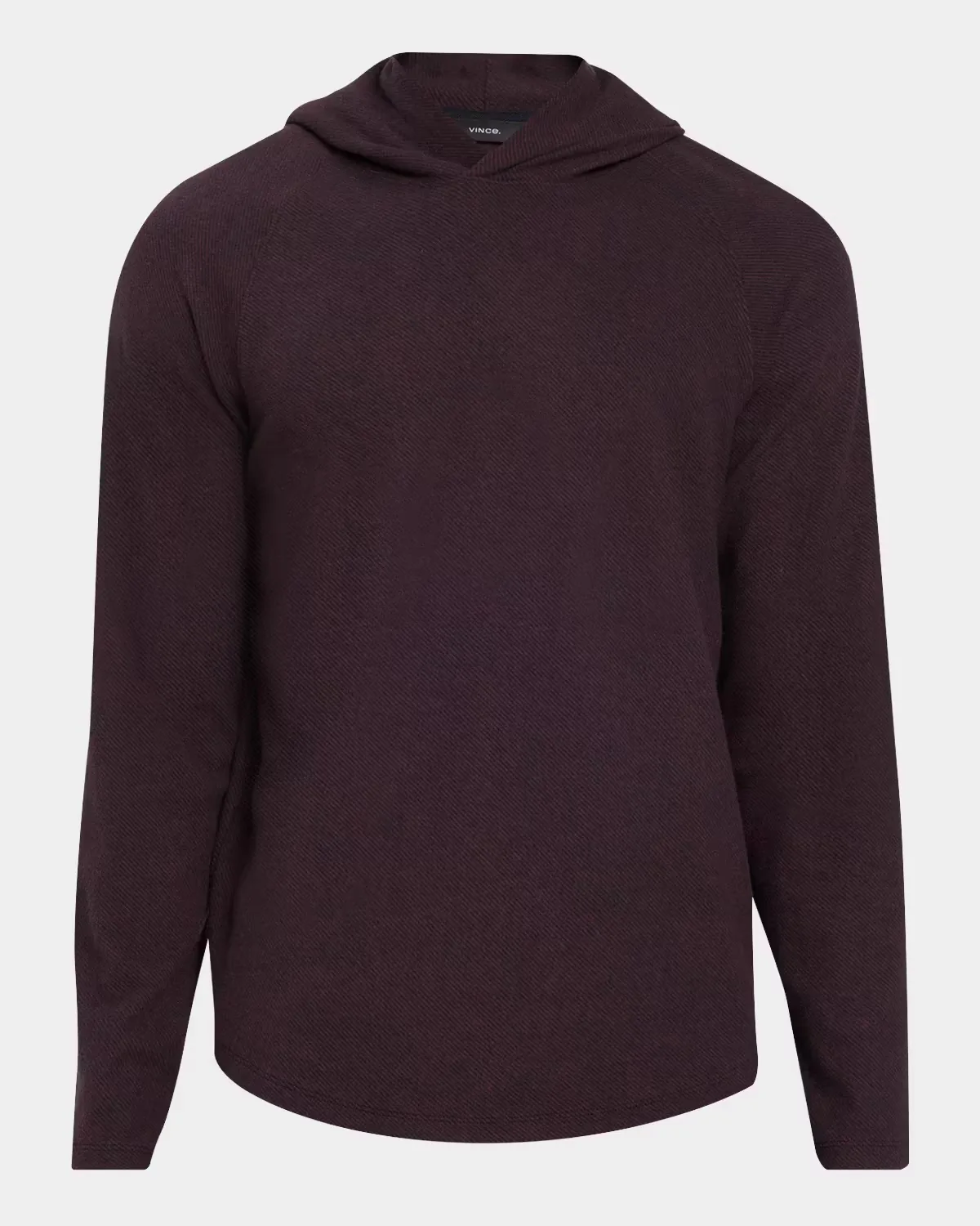 Broken Twill Pullover Hoodie by Vince