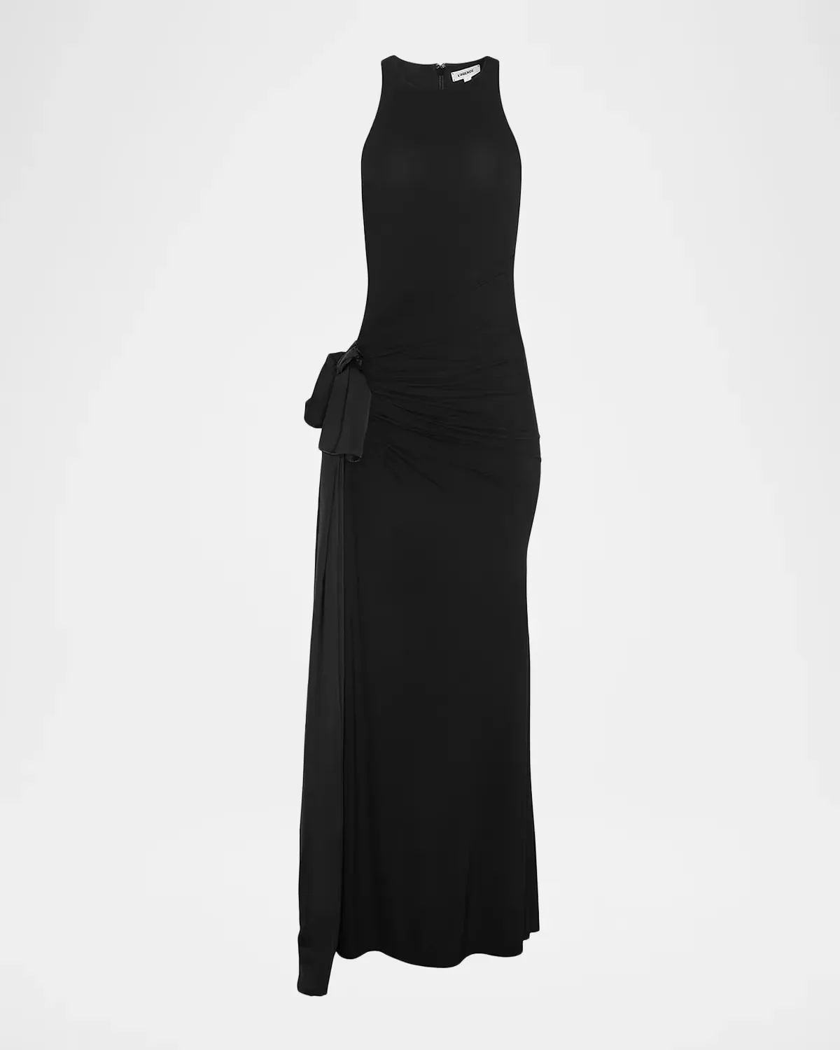 Frost Shirred Sleeveless Gown by L & apos;AGENCE