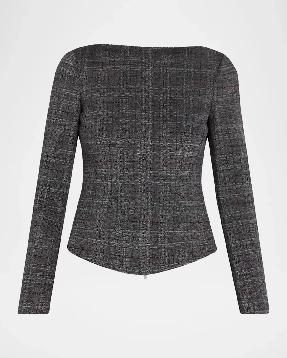 Plaid Tweed Jacket by Theory