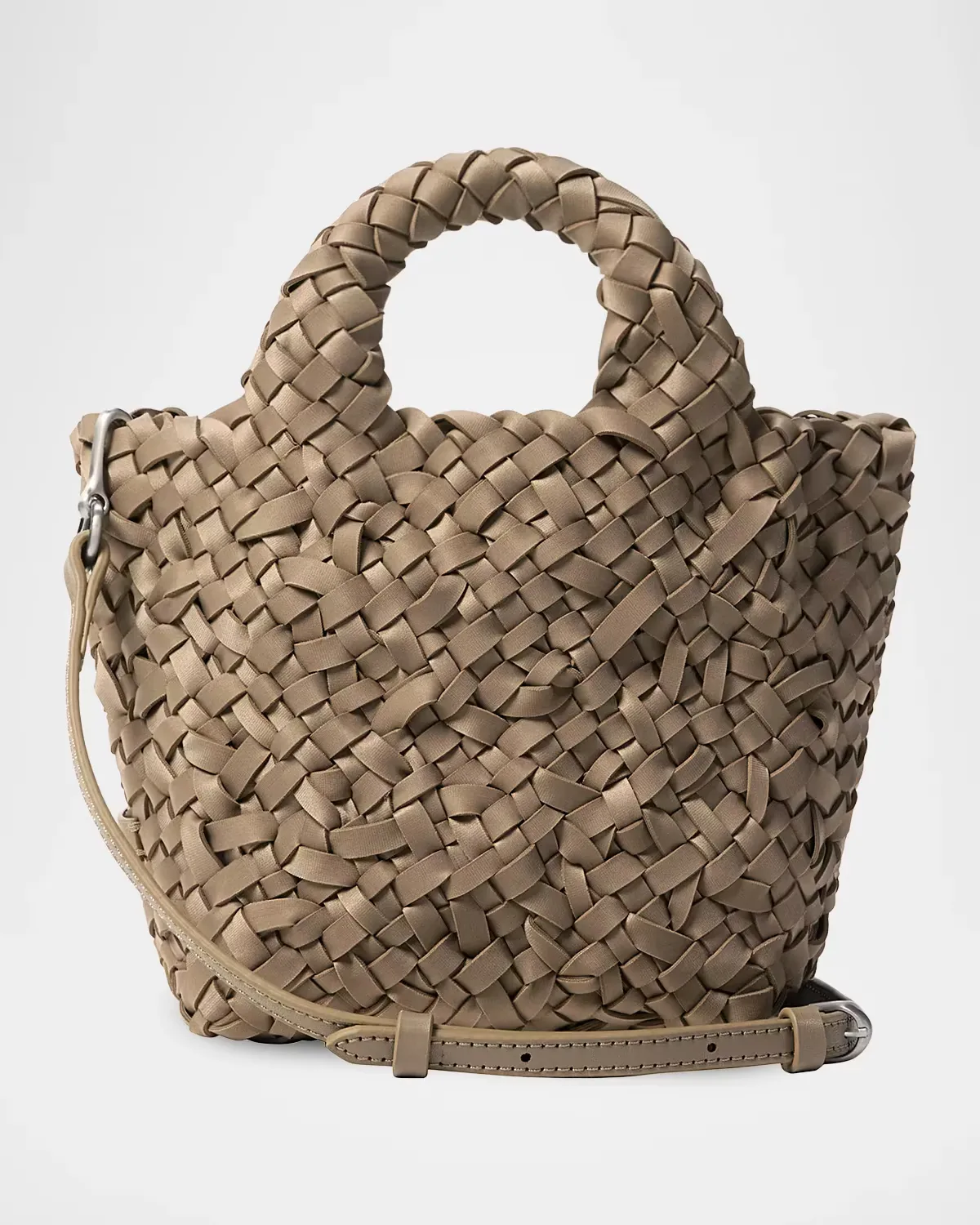 St. Barths Petite Woven Tote Bag by NAGHEDI