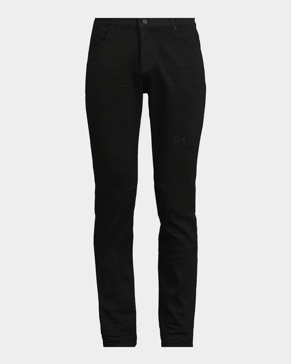 Bryant Embroidered Logo Skinny Jeans by RTA