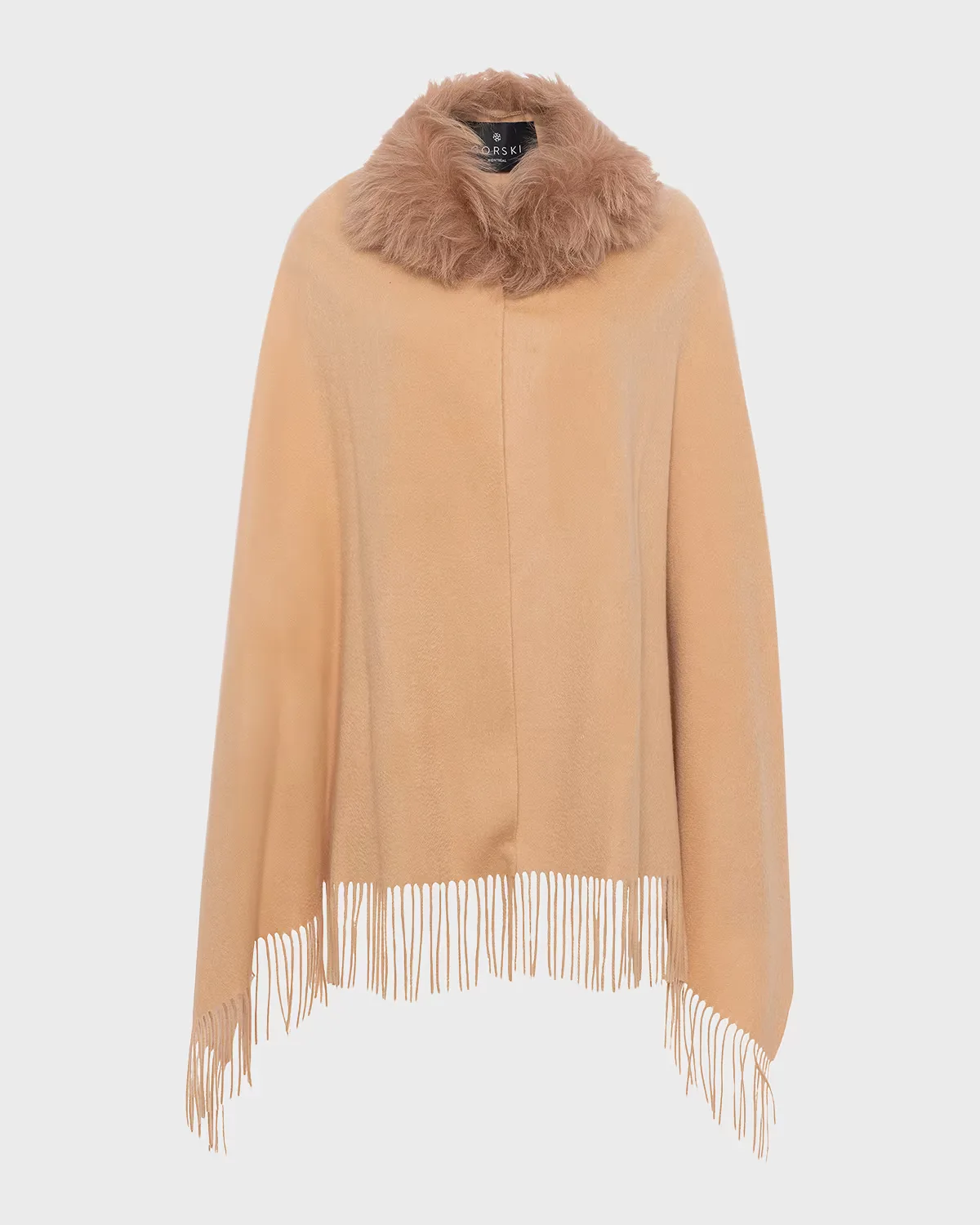 Cashmere & Lamb Shearling Stole by Gorski