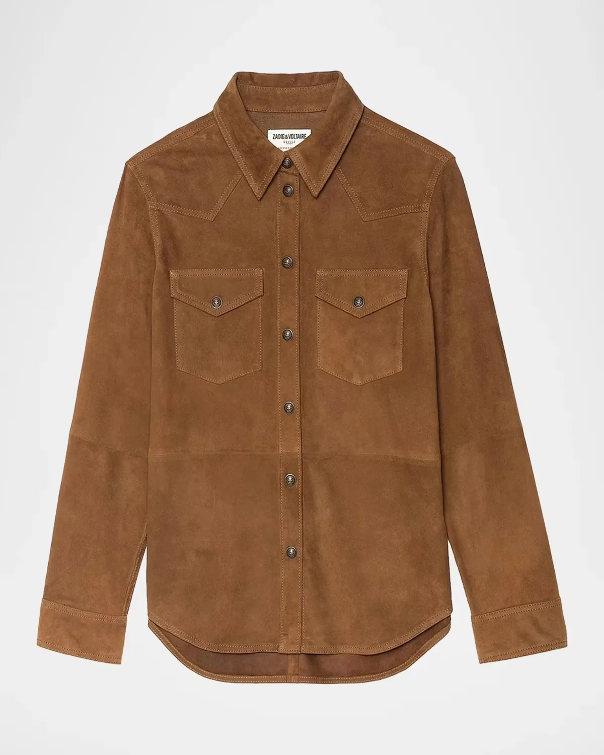 Thelma Suede Shirt by Zadig & Voltaire