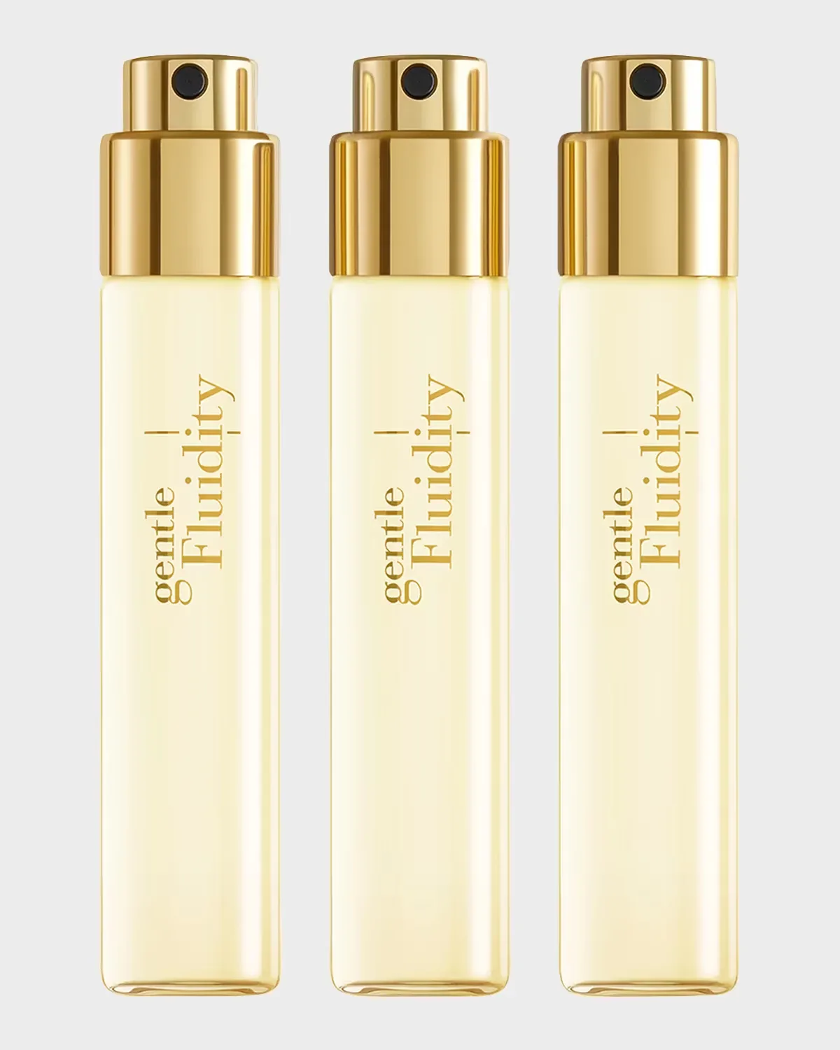 Gentle Fluidity Gold Eau De Parfum Travel Refills, 3 x 0.37 oz by Maison Francis Kurkdjian